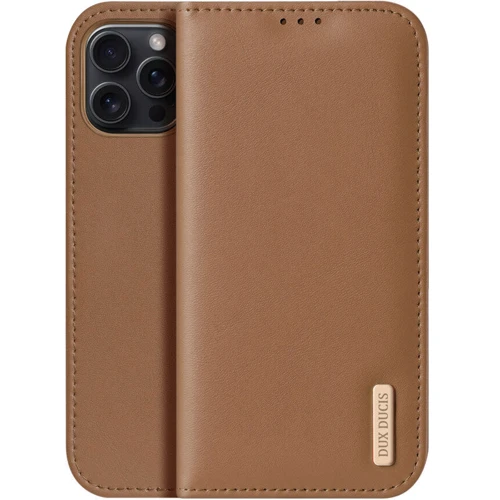 Чохол для iPhone Dux Ducis Hivo Brown для iPhone 16 Pro