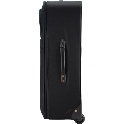 Чемодан Semi Line 24" (M) Black черный (T5659-2): Фактура Тканая, Матовая