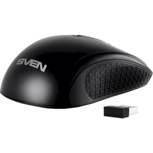 Мышь Sven RX-220W Black: Тип сенсора оптический