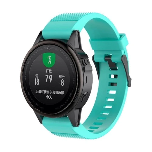Ремешок Garmin QuickFit 20 Dots Silicone Band Teal (QF20-STSB-TEAL): Тип Ремешок
