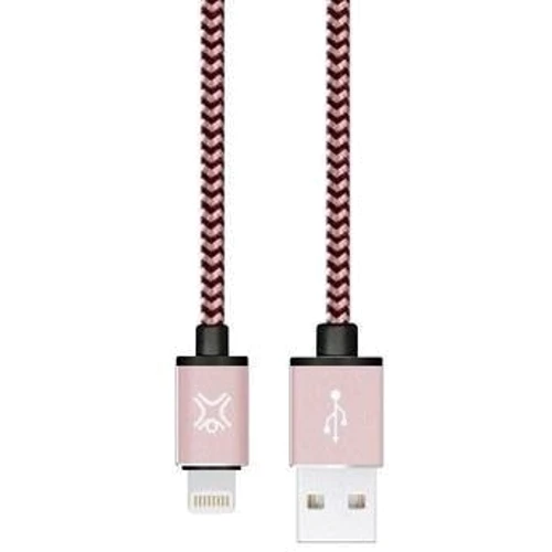 Кабель XtremeMac USB Cable to Lightning Nylon 1.2m Rose Gold (XCL-PRC-33): Тип USB Cable - Lightning