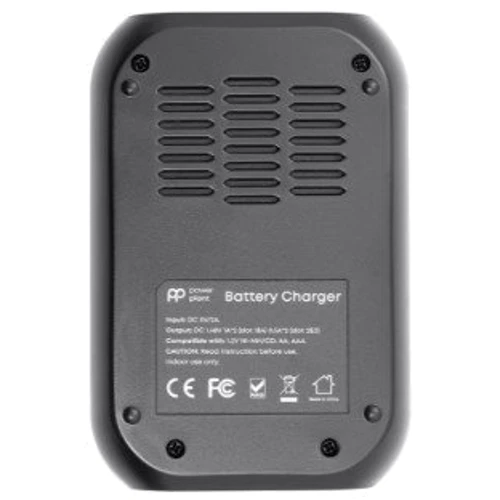 PowerPlant PP-UN4 (AA, AAA/input microUSB DC 5V/2A) (PP-UN4): Сумісність Ni-MH/CD AA/AAA