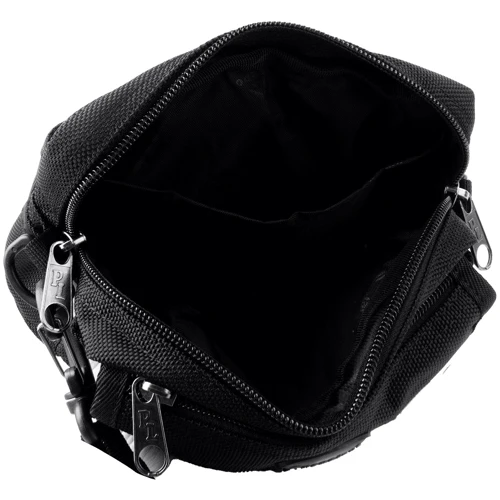 Мужская сумка через плечо Onepolar черная (W3172-black): Материал Текстиль