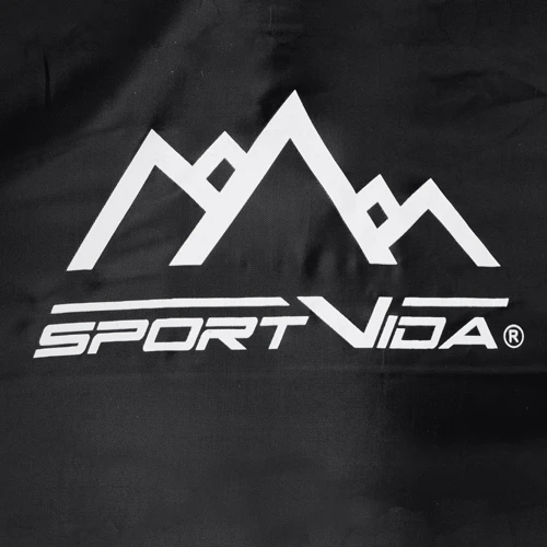 Спальный мешок SportVida L Black/Red (SV-CC0064): Тип одеяло с капюшоном