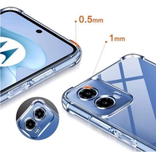 Чохол для телефона BeCover TPU Case Anti-Shock Clear для Motorola Moto G35 (712779): Тип накладка на заднюю часть