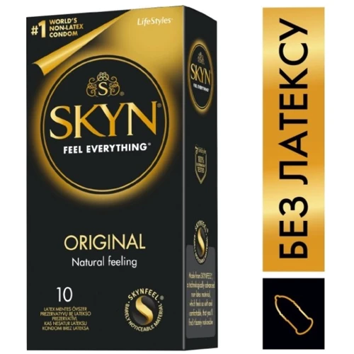 LifeStyles SKYN безлатексные презервативы ORIGINAL 10шт