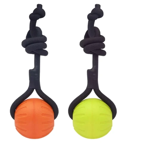 Игрушка для собак Nunbell Мяч на веревке 7 см (NB1625-20151)
