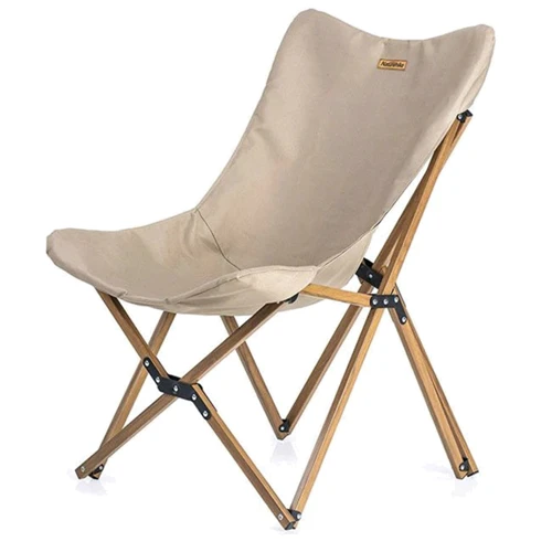Крісло складане Naturehike Moon Beach MW01 NH19Y001-Z 600D Oxford / алюміній бежевий