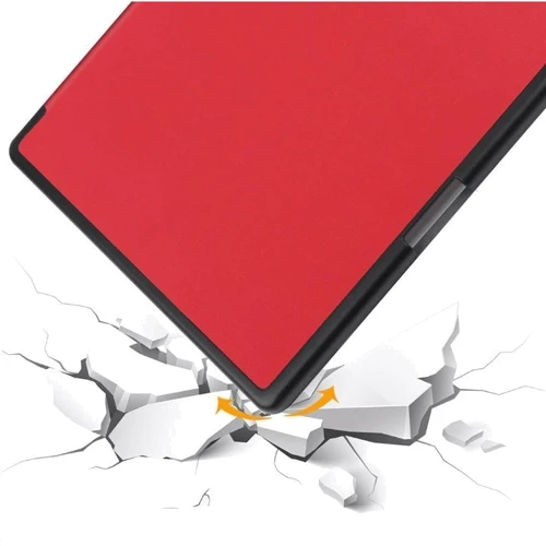 Аксессуар к электронной книге BeCover Ultra Slim Origami Red for Amazon Kindle Scribe (712581): Дополнительно Материал: искусственная кожа + микрофибра