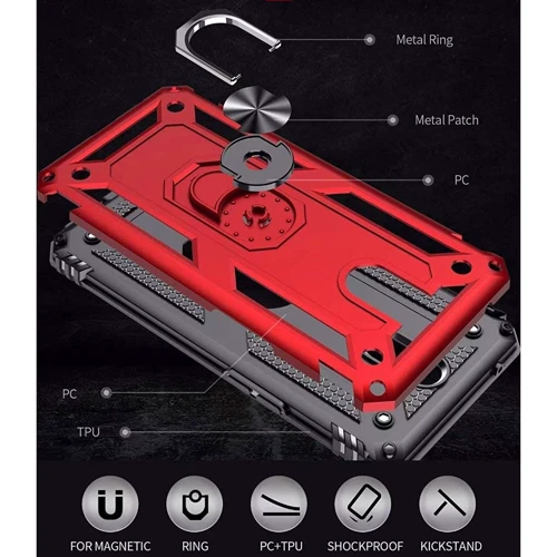 Чехол для телефонов BeCover Military Red for Xiaomi Redmi 9A (705576): Совместимость Xiaomi Redmi 9A