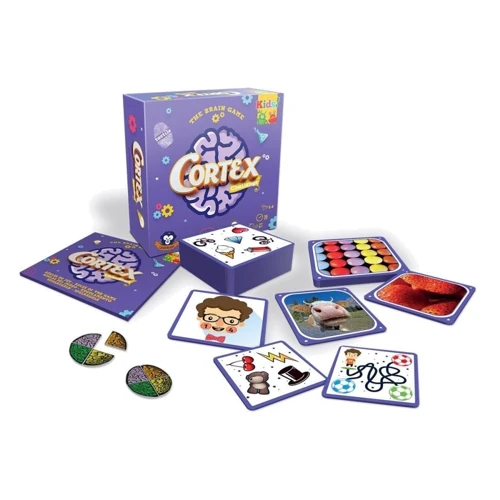 Настільна гра - CORTEX CHALLENGE KIDS (90 карток, 24 фішки) (101019917)