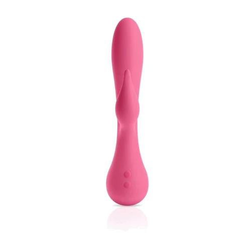 Jimmy Jane Glo Rabbit Heating Vibrator - вибратор-кролик, 10.8x3.8 см