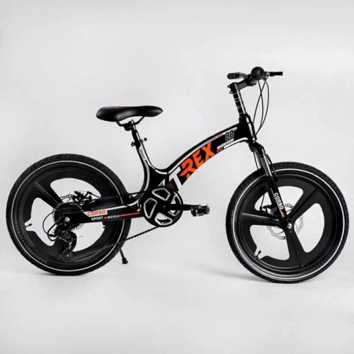 Велосипед Corso T-Rex TR-77006 (чорно-жовтогарячий)