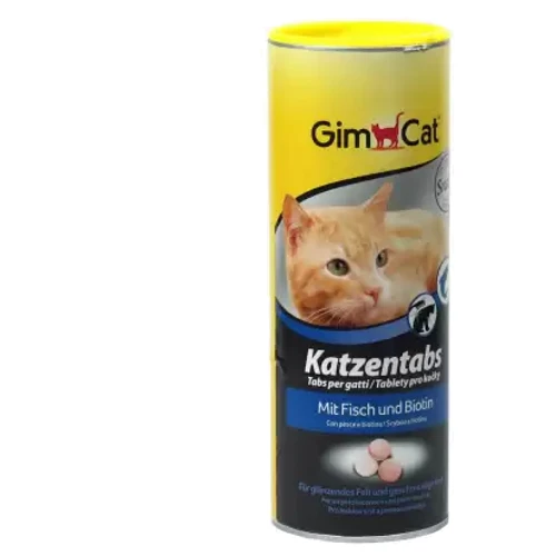 Витамины GimCat Gimborn Katzentabs Рыба и биотин 710 шт. 425 г (4002064409146)