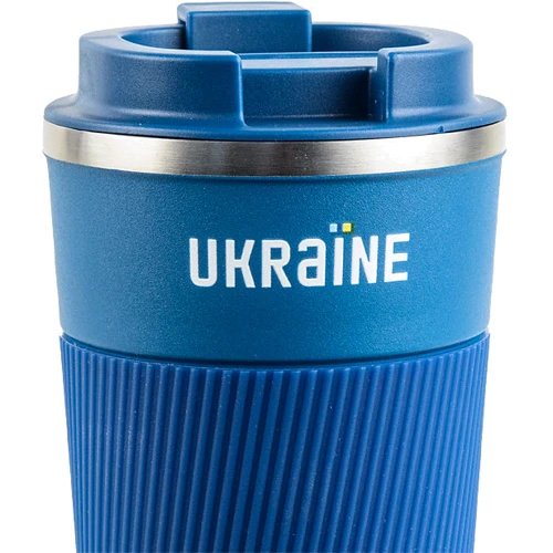 Термокухоль Kite 510 мл, синій Ukraїne: Об'єм, мл 510