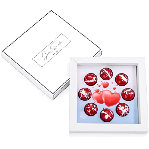 Конфеты шоколадные с начинкой Laviva Chocolate Box "Love" "Любовь" 120 г (UA-0013): Вес, г 120