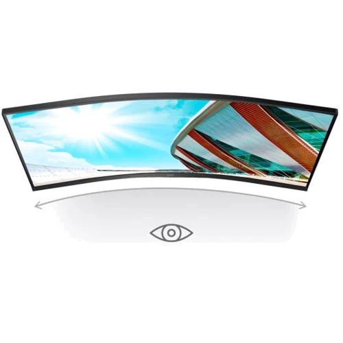 Монитор AOC CU34P2A: Разрешение Ultra Wide Quad HD (3440x1440)