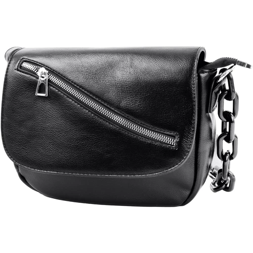 Женская сумка почтальонка Valiria Fashion черная (ODAB-9575-black)