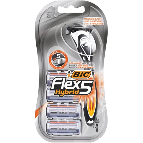 BIC Flex 5 Hybrid с 4 сменными кассетами