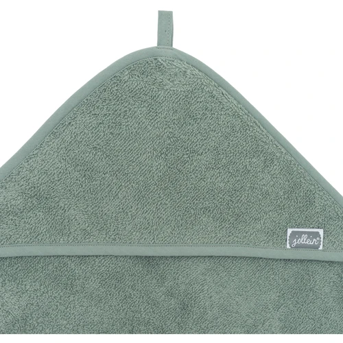 Махровий дитяче рушник з капюшоном Jollein 75x75см Ash Green
