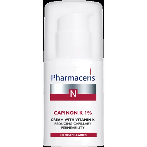 Pharmaceris Крем с витамином K, уплотняющим капилляры CAPINON K 1% 30 ml