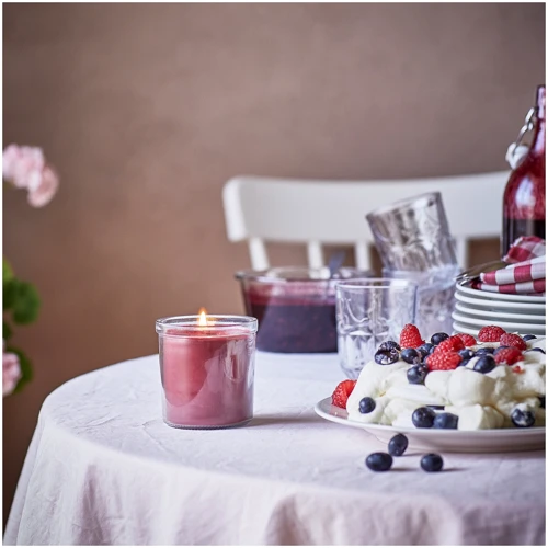 Ароматическая свеча ІКЕА Stortskon стекло 40 часов (90502182)