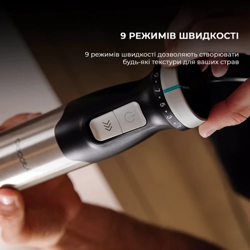 Блендер CECOTEC Power Pulsar 2300MAX Cream&Crrush (CCTC-03910): Тип погружной