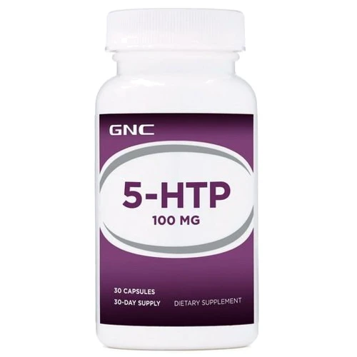 GNC 5-HTP 100 mg 5-гидрокситриптофан 30 капсул