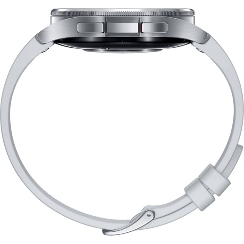 Смарт-часы Samsung Galaxy Watch 6 Classic 47mm Silver with Hybrid Eco-Leather Silver Band (SM-R960NZSA) (UA): Особенности Бесконтактная оплата, Гибридные, С сапфировым стеклом, Большой экран, Металлический корпус, Водонепроницаемые, Барометр