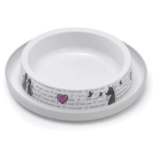 

Миска Moderna Trendy Dinner Cats in Love для кошек 210 мл 15 см (43928)