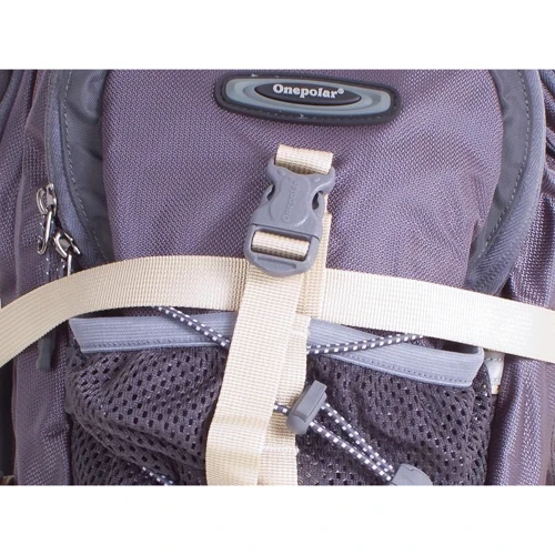 Мужской рюкзак Onepolar серый (W1520-grey): Фактура Тканая