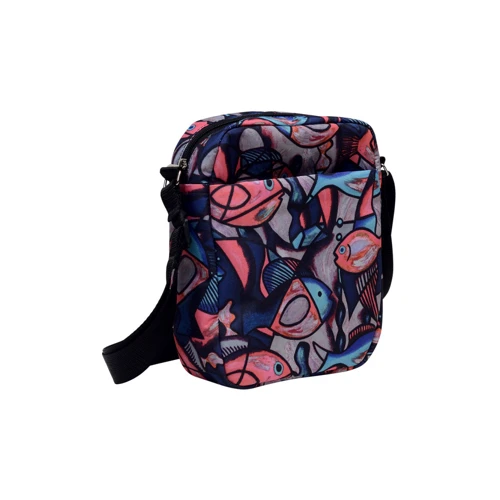 Женская сумка через плечо Sambag Makros синяя (70220055)