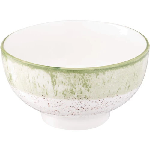 Салатник Ardesto Siena 11.5 см порцеляна Біло-зелений (AR2914SWG)