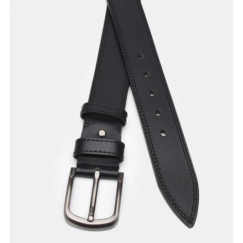 Чоловічий ремінь Borsa Leather чорний (Cv1gnn9): Стать Чоловік