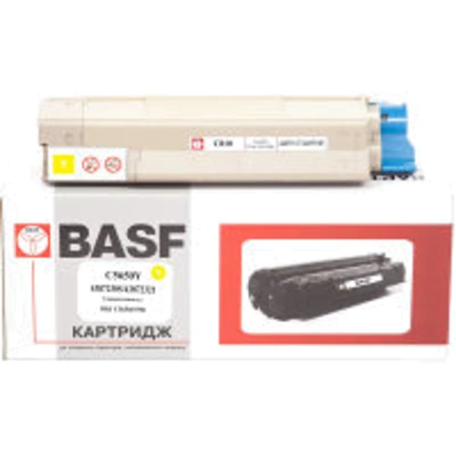 Картридж BASF OKI C5650/5750 Yellow 43872305/43872321 (KT-C5650Y)