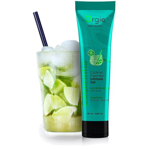 Лубрикант на водной основе Orgie Lube Tube Cocktail Caipirinha, 100 мл, вкус цитрусового коктейля