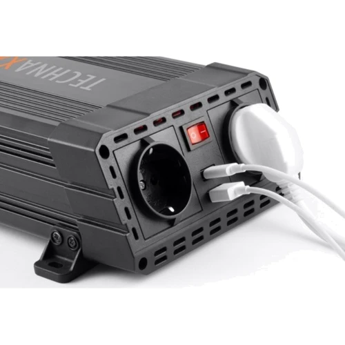 Автомобильный инвертор TECHNAXX TE19 power inverter 600W 24V фото 2