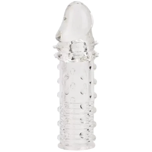 Рельефная удлиняющая насадка CalExotics Adonis Extension Clear (прозрачный)