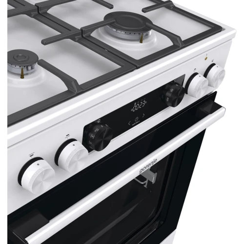 Плита комбінована Gorenje GKS6C70WF: Об'єм духовки, л 71