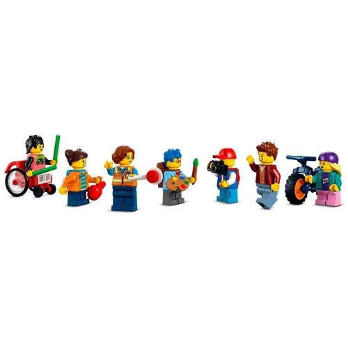 Конструктор LEGO City День в школе (60329): Количество деталей, шт. 433