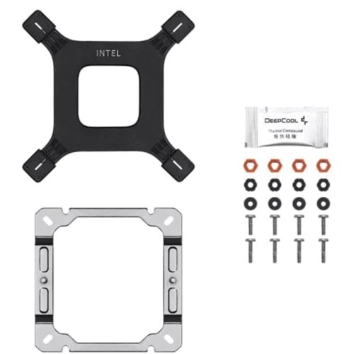 Кулер Deepcool AG400 Digital WH ARGB (R-AG400-WHADMN-G-1): Потужність, що розсіюється, Вт 220