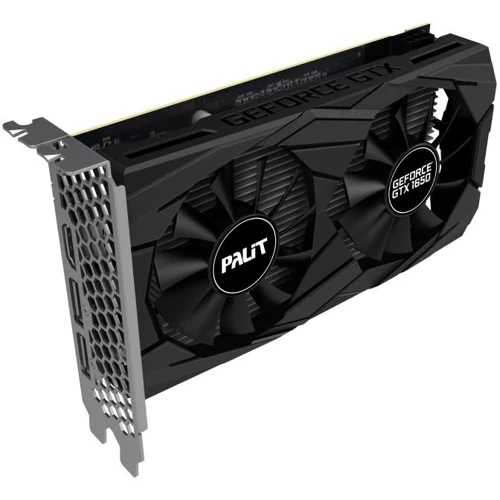 Видеокарта Palit GeForce GTX 1650 Dual 4GB (NE5165001BG1-1171D): Разрядность шины памяти, бит 128