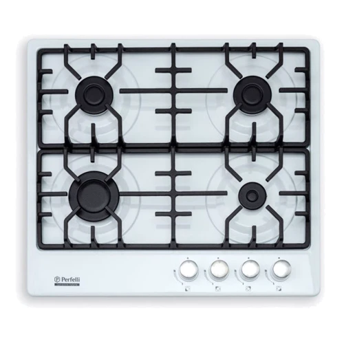 Варочная поверхность газовая Perfelli HGM 61420 WH
