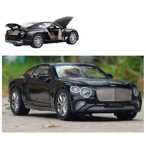 Машинка металлическая Bentley Автопром 1:22 3 цвета свет, звук (7571): Материал Пластик, Металл
