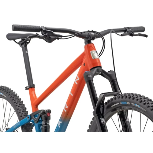 Велосипед Marin 29 RIFT ZONE 1 рама - M 2024 ORANGE (SKE-95-80): Конструкция вилки Пружинно-эластомерная