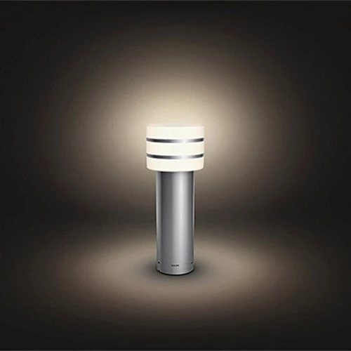Вуличний ліхтар Philips Tuar pedestal inox 1x9.5W 230V (17405/47/P0) фото 1