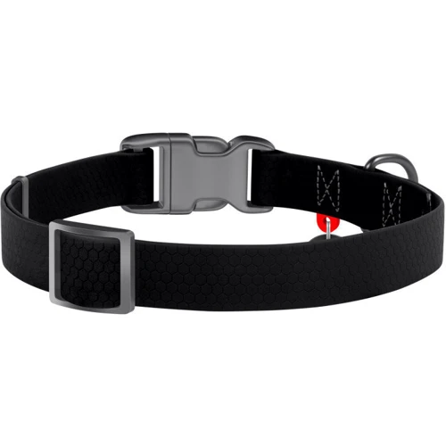 Ошейник WAUDOG Waterproof, водостойкий, пластиковая пряжка-фастекс 25 мм 31-49 см черный (27721): Производитель WAUDOG