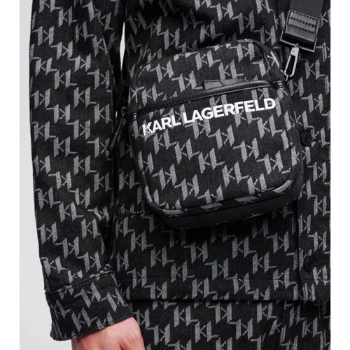 Мужская сумка через плечо Karl Lagerfeld K/OTTO DENIM CROSSBODY черная (225M3072-250): Страна производитель Франция
