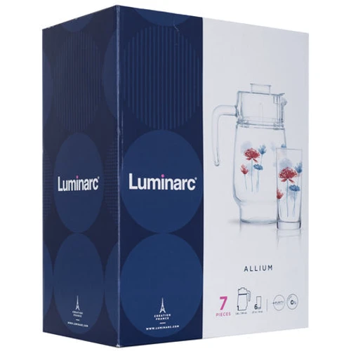 Набор для напитков Luminarc Amsterdam Allium 7 пр. (N8922): Объем стакана мл 270