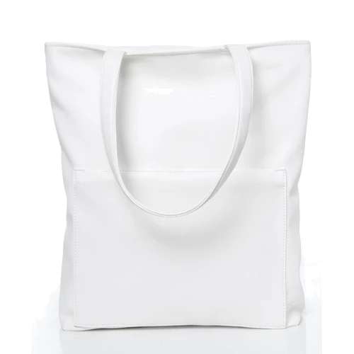 Женская сумка шоппер Sambag Shopper Tote Sen белая (93220008): Пол Женский